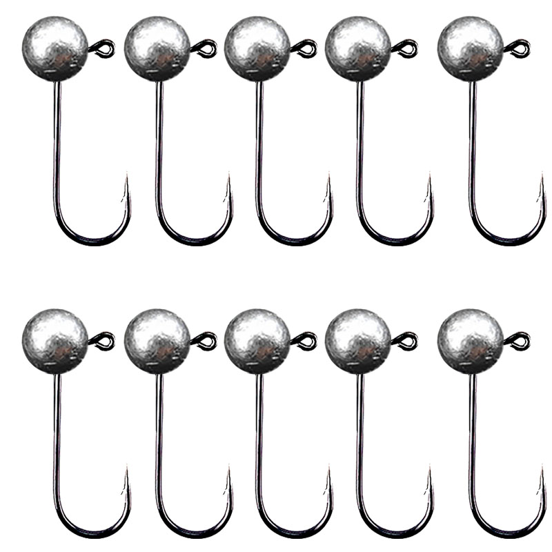 10 개/몫 지그 헤드 낚시 후크 1g 2g 3.5g  - Fishing Hook Offset 리뷰 및 가격