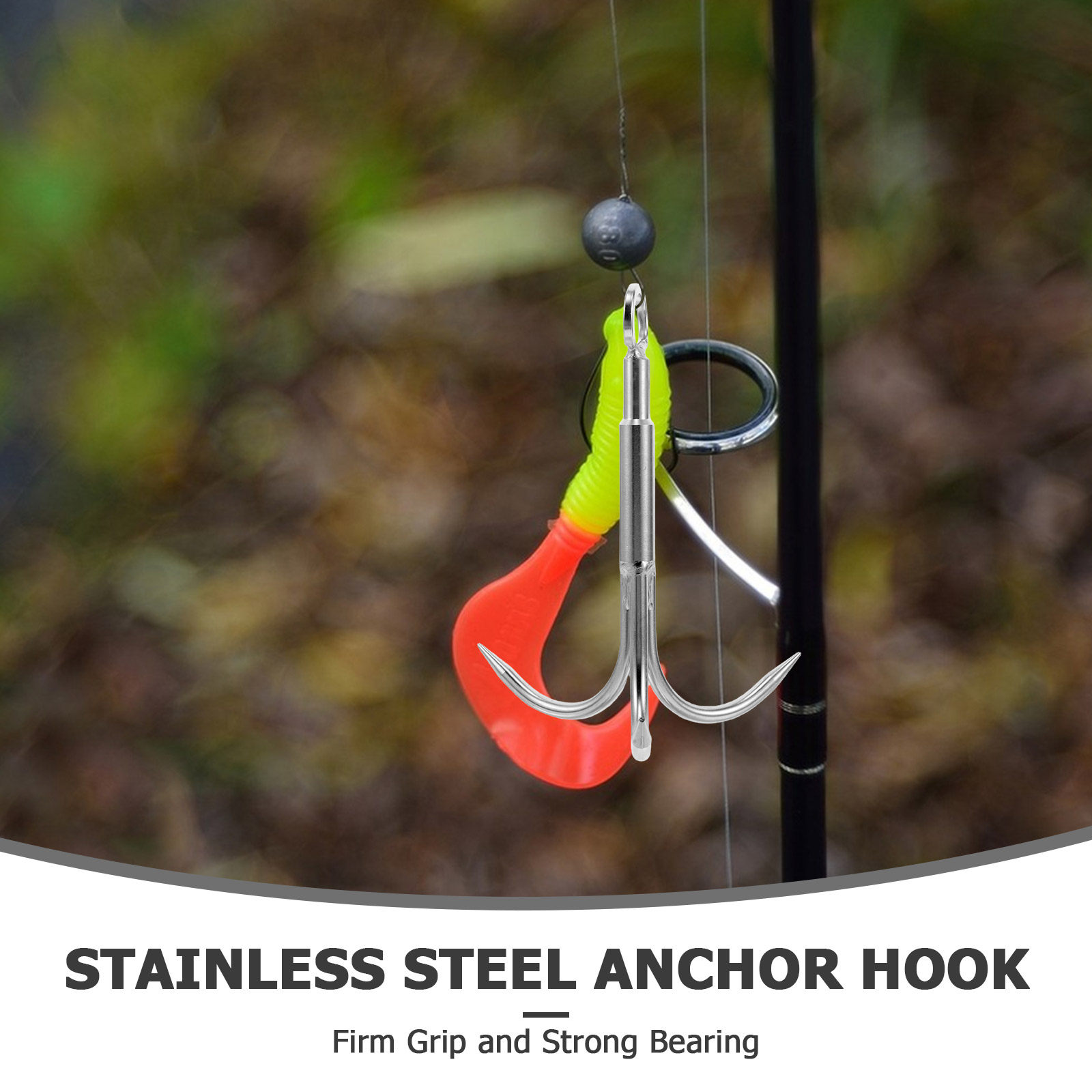 피어 낚시 캠핑용 후크 그래플링 앵커 실버 클로 다기능 - Fishing Hook Stainless Steel 리뷰 및 가격