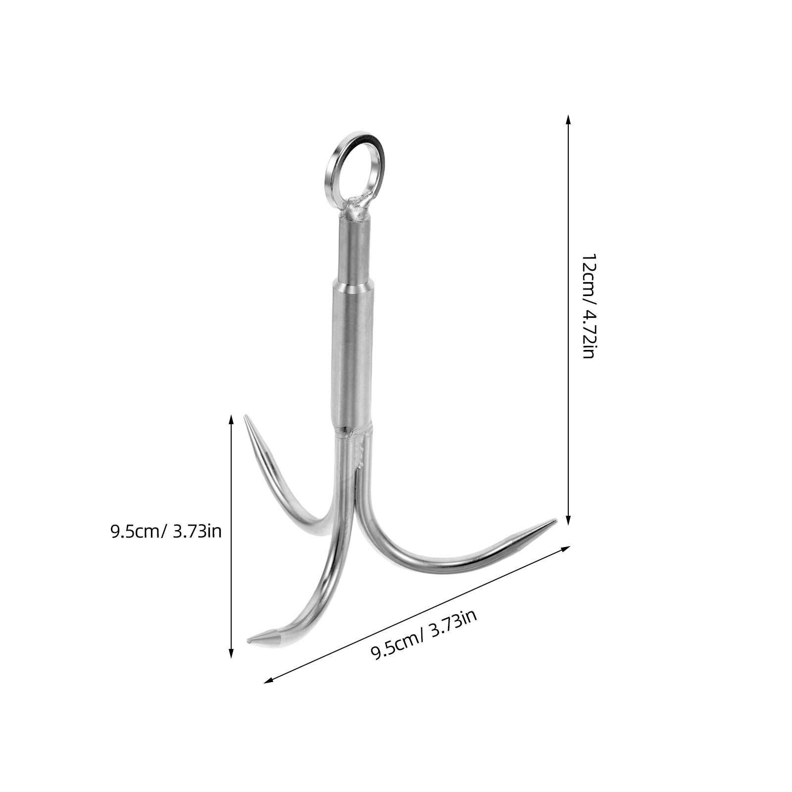 피어 낚시 캠핑용 후크 그래플링 앵커 실버 클로 다기능 - Fishing Hook Stainless Steel 리뷰 및 가격