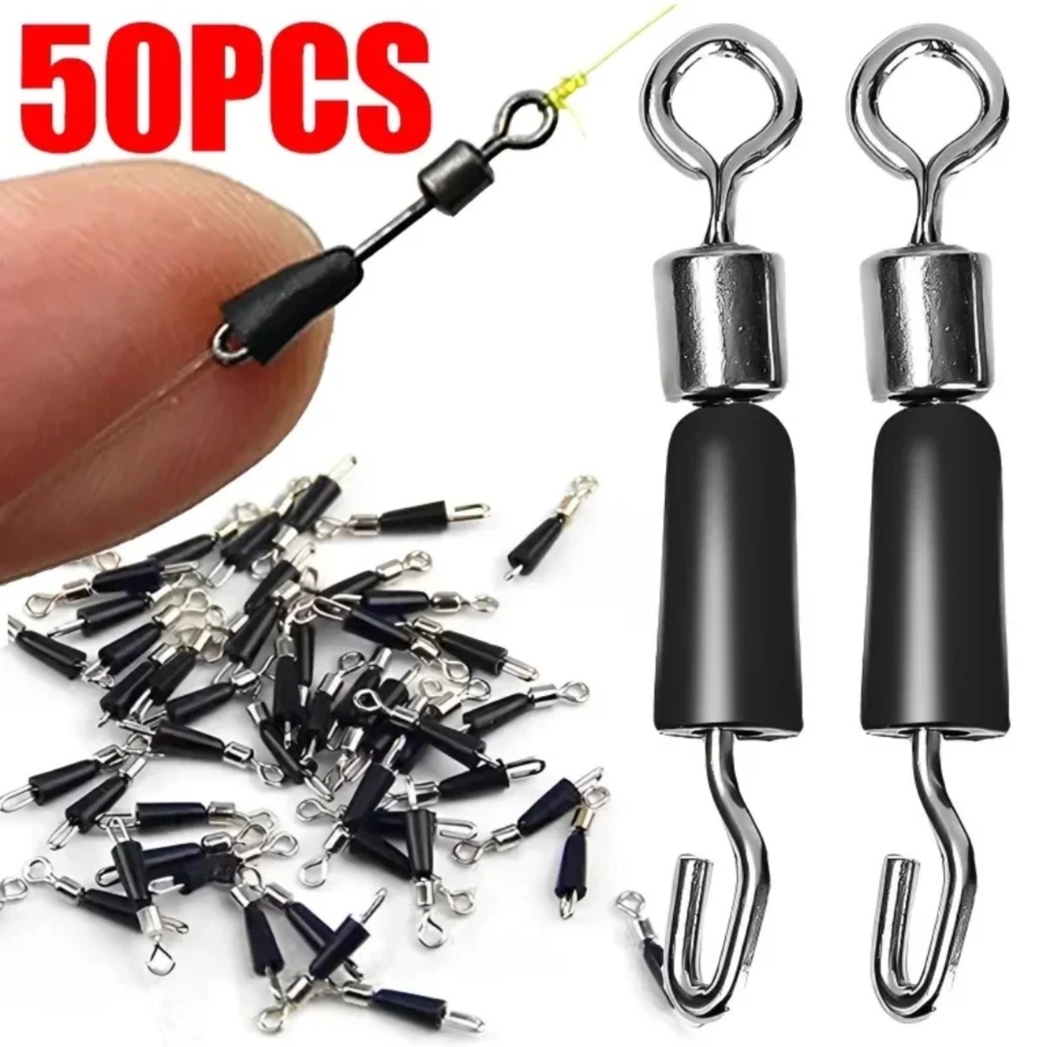 50개입 잉어 낚시 퀵 체인지 피더 스위벨 메소드 피더 - Fishing Hook Jig 리뷰 및 가격