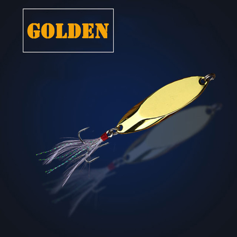 1pc 2.5g-35g 금속 스푼 루어 샤프 트레블 훅 - Fishing Hook Treble 리뷰 및 가격