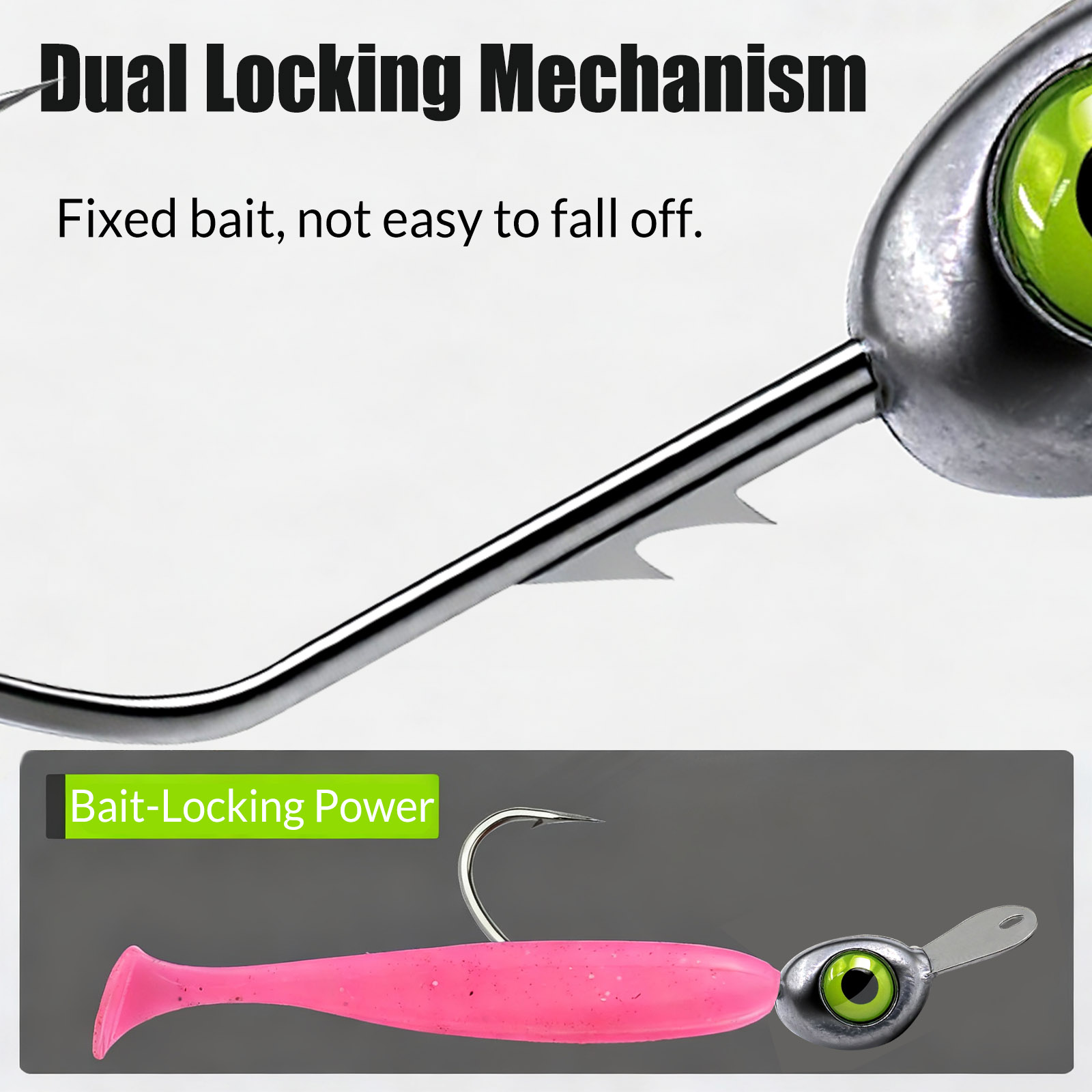 9KM 쉐이키 헤드 지그 훅 프론트 텅 플레이트 포함  - Fishing Hook Weedless 리뷰 및 가격
