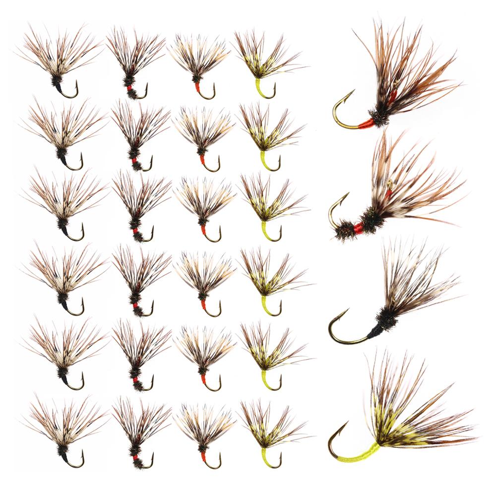 Bimoo 24PCS/Box Tenkara는 방수 플라 - Fishing Hook Size 리뷰 및 가격