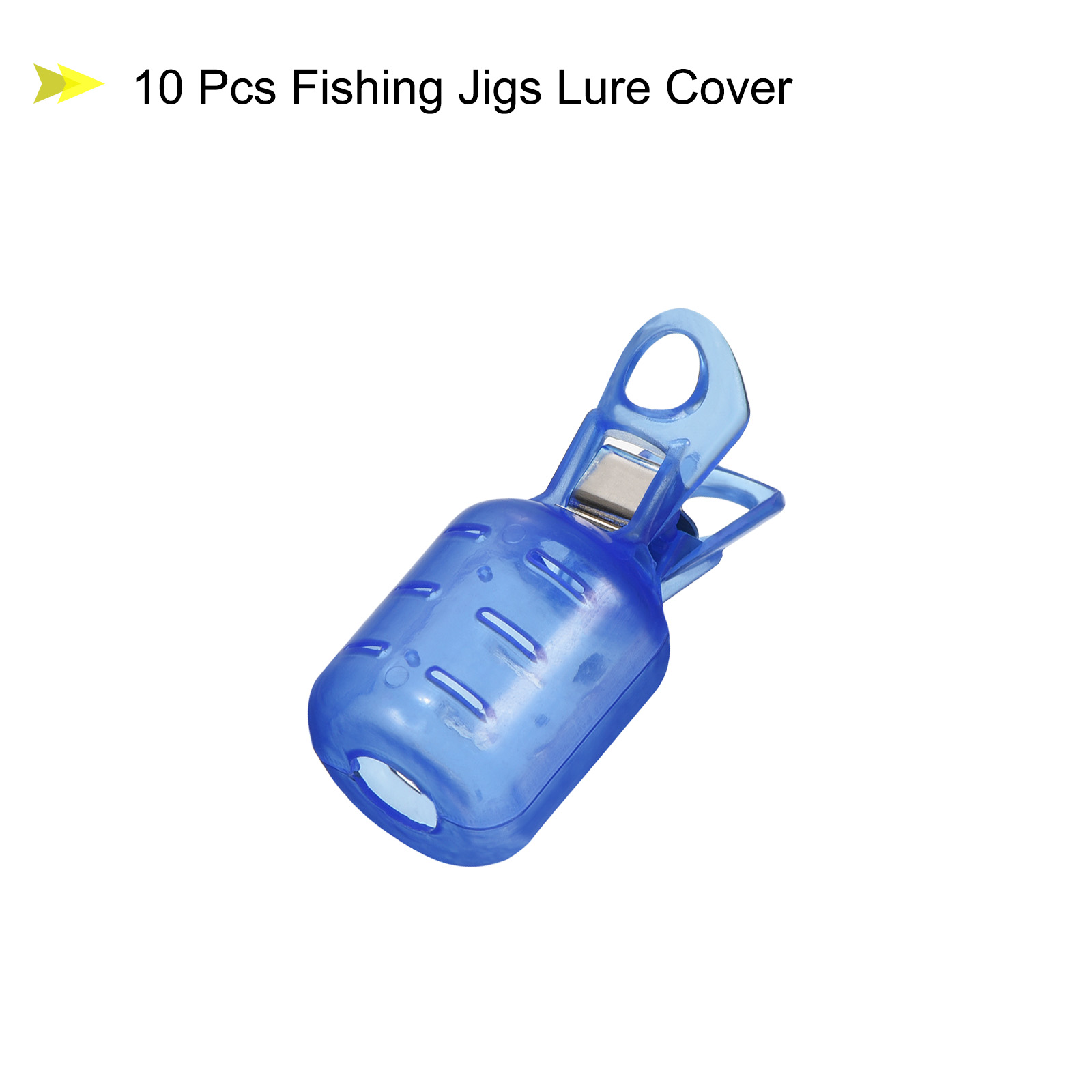 10pcs 소형 오징어 지그 후크 보호 케이스 낚시 후 - Fishing Hook Jig 리뷰 및 가격