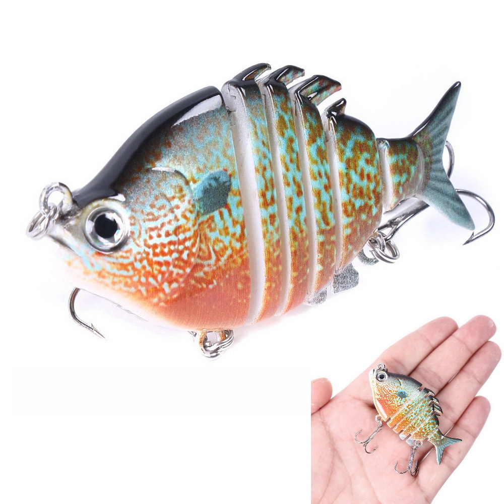 63mm 9.3g 실물 같은 틸라피아 Swimbait  - Fishing Hook Treble 리뷰 및 가격