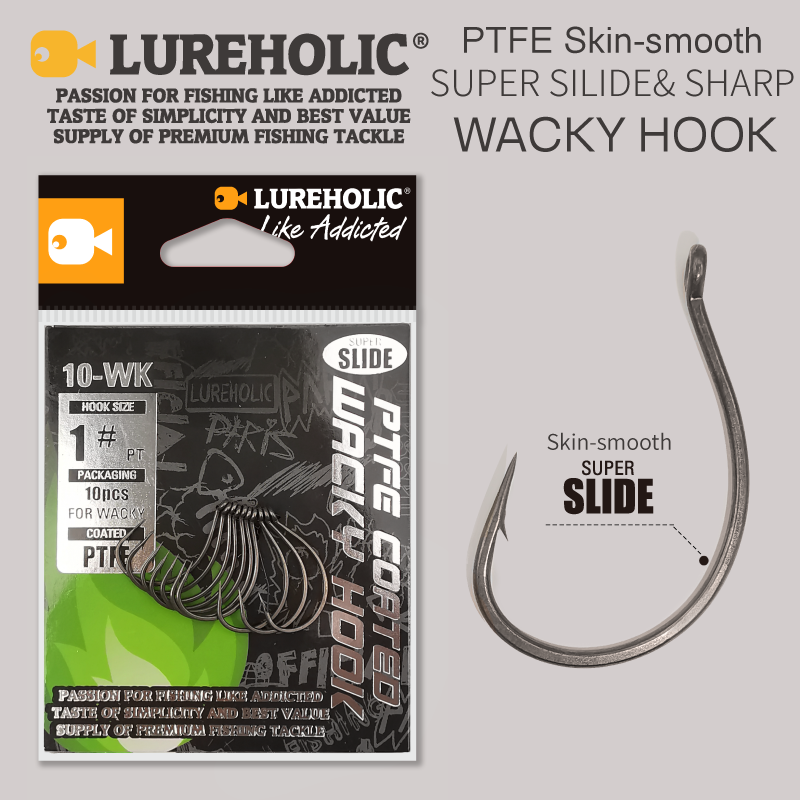 LUREHOLIC PTFE 슈퍼 슬라이드 드롭 샷용 엉 - Fishing Hook Circle 리뷰 및 가격