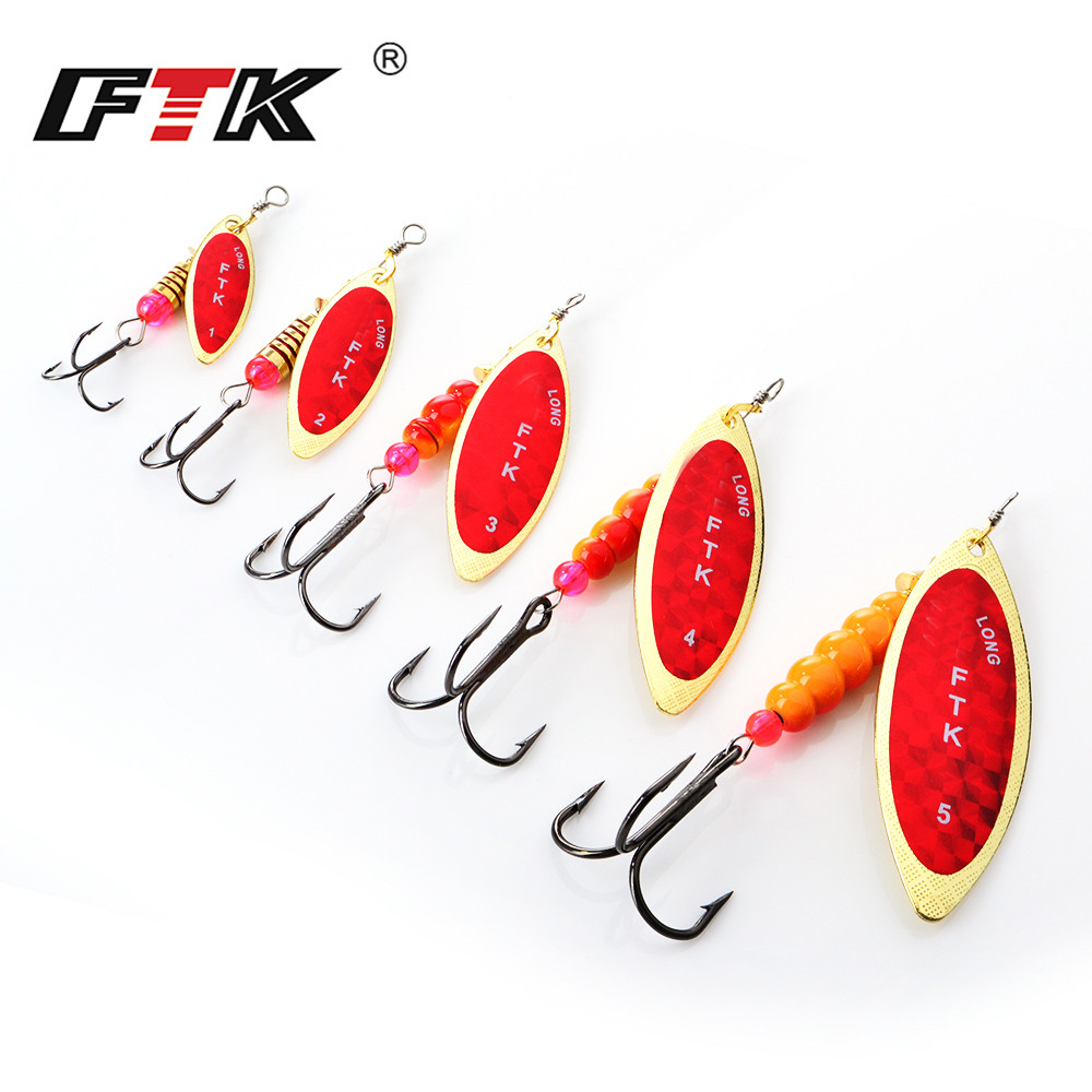 FTK 스피너 미끼 4G/7G/12G/18G/30G 스 - Fishing Hook Treble 리뷰 및 가격