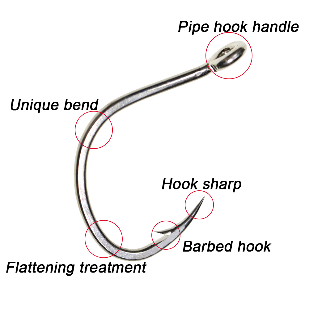ICERIO 10PCS 무광택 주석 코팅 부식 방지 바 - Fishing Hook Assortment 리뷰 및 가격