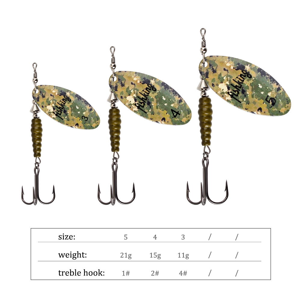 NGB 스피너 베이트 낚시 루어 스푼 5.5g 7g 1 - Fishing Hook Treble 리뷰 및 가격