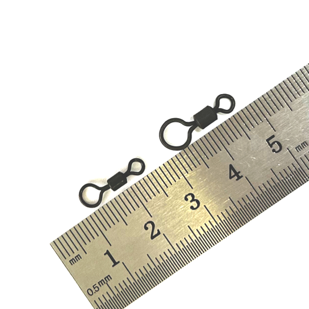 100개입 잉어 낚시 스위벨 빅아이 롤링 스위벨 무광  - Fishing Hook Size 리뷰 및 가격