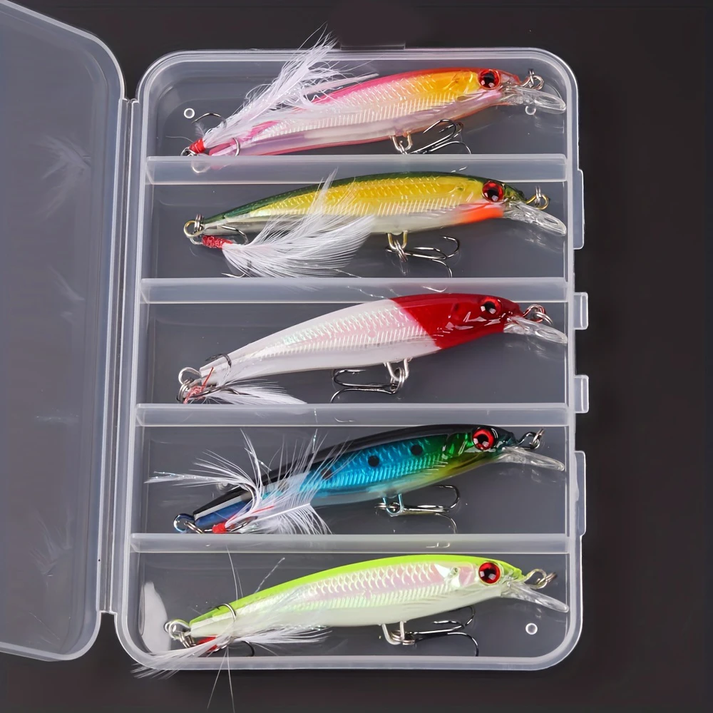 레이저 3D 눈 생체 공학 미노우 낚시 루어, 최대 캐 - Fishing Hook Box 리뷰 및 가격