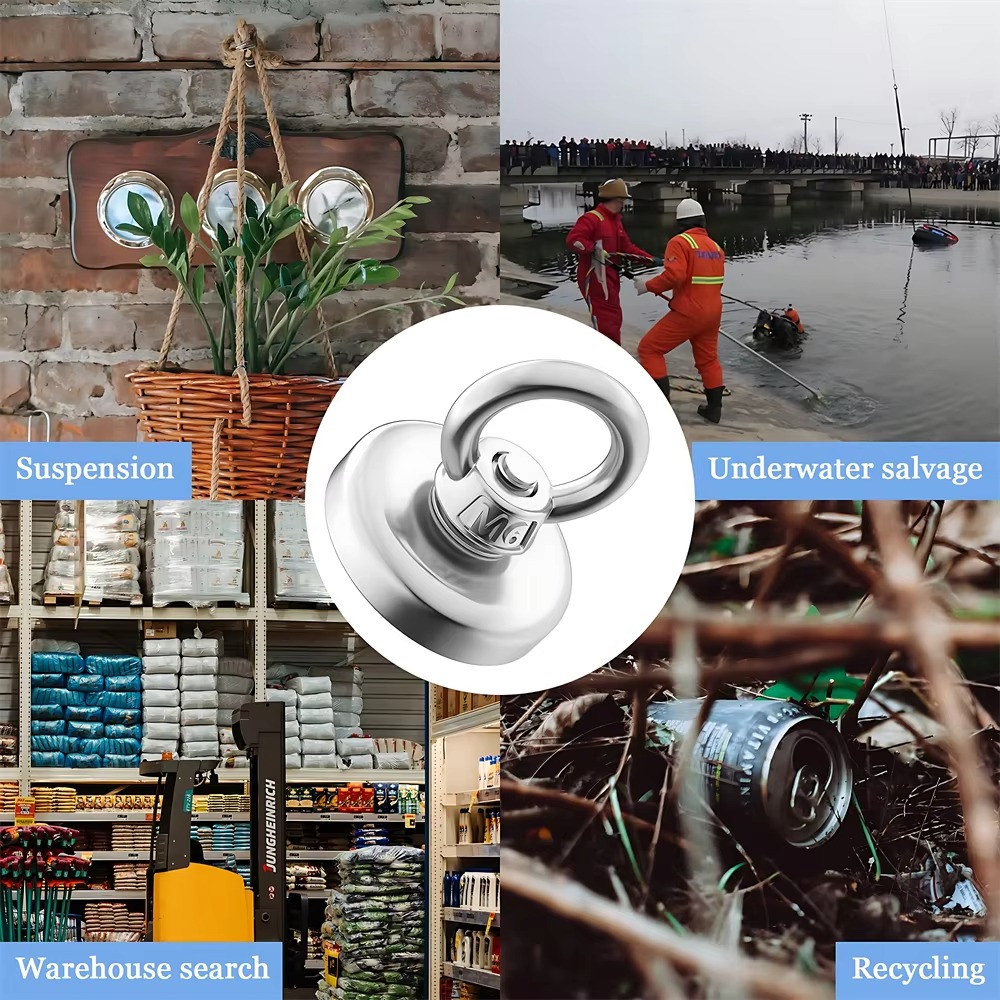 낚시인양 네오디뮴 자석 홀더 초강력 구멍 원형 링 후크 - Fishing Hook Stainless Steel 리뷰 및 가격