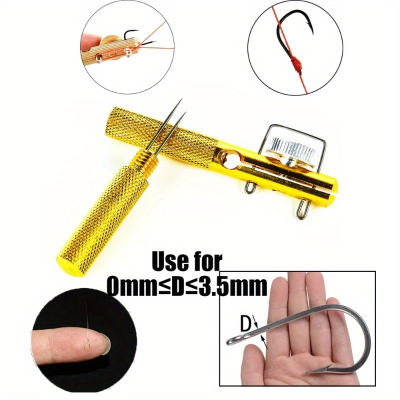 풀 메탈 낚시 바늘 매듭 도구 및 훅 루프 제작 장치  - Fishing Hook Remover 리뷰 및 가격