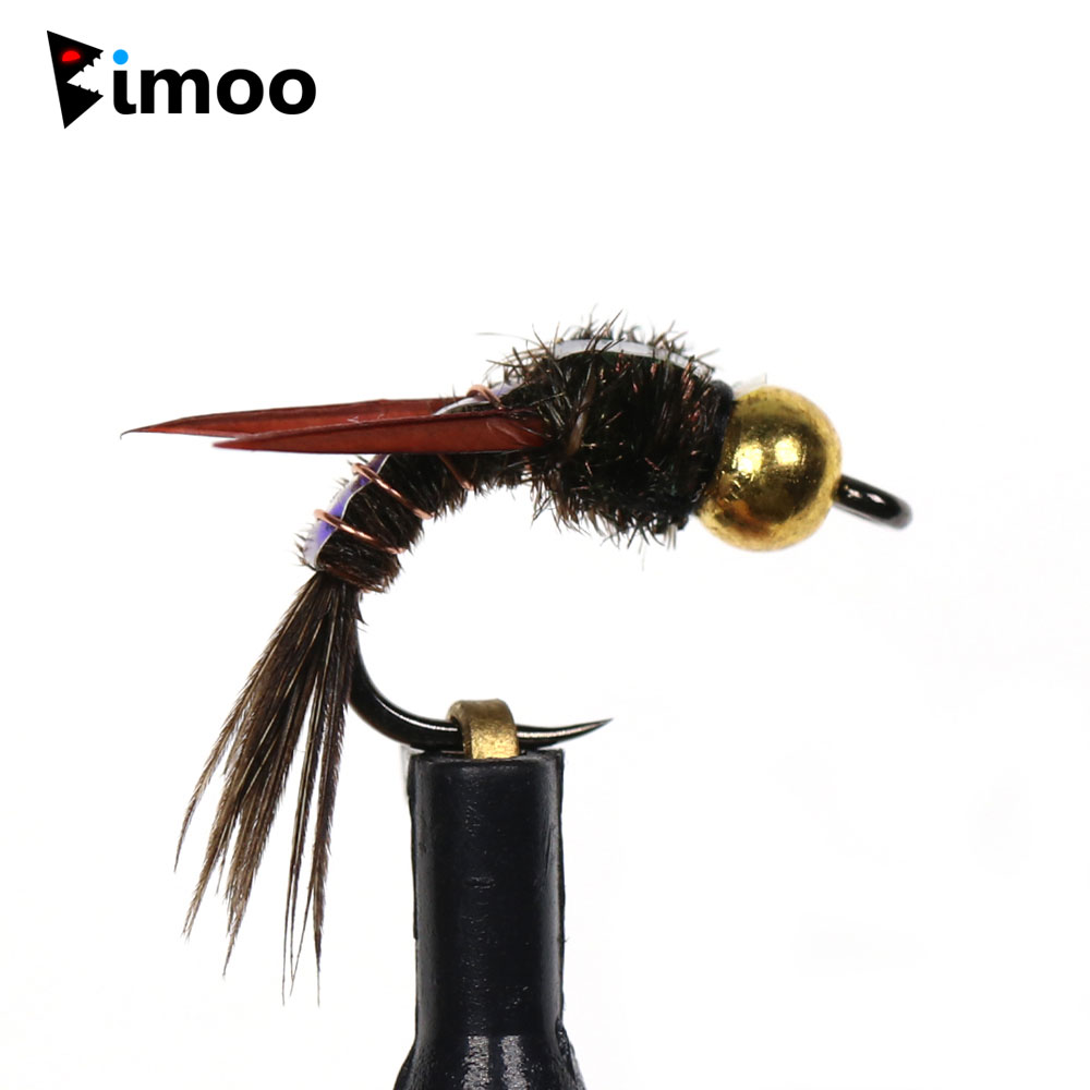 Bimoo 8pcs 황동 Beadhead Evil We - Fishing Hook Barbless 리뷰 및 가격