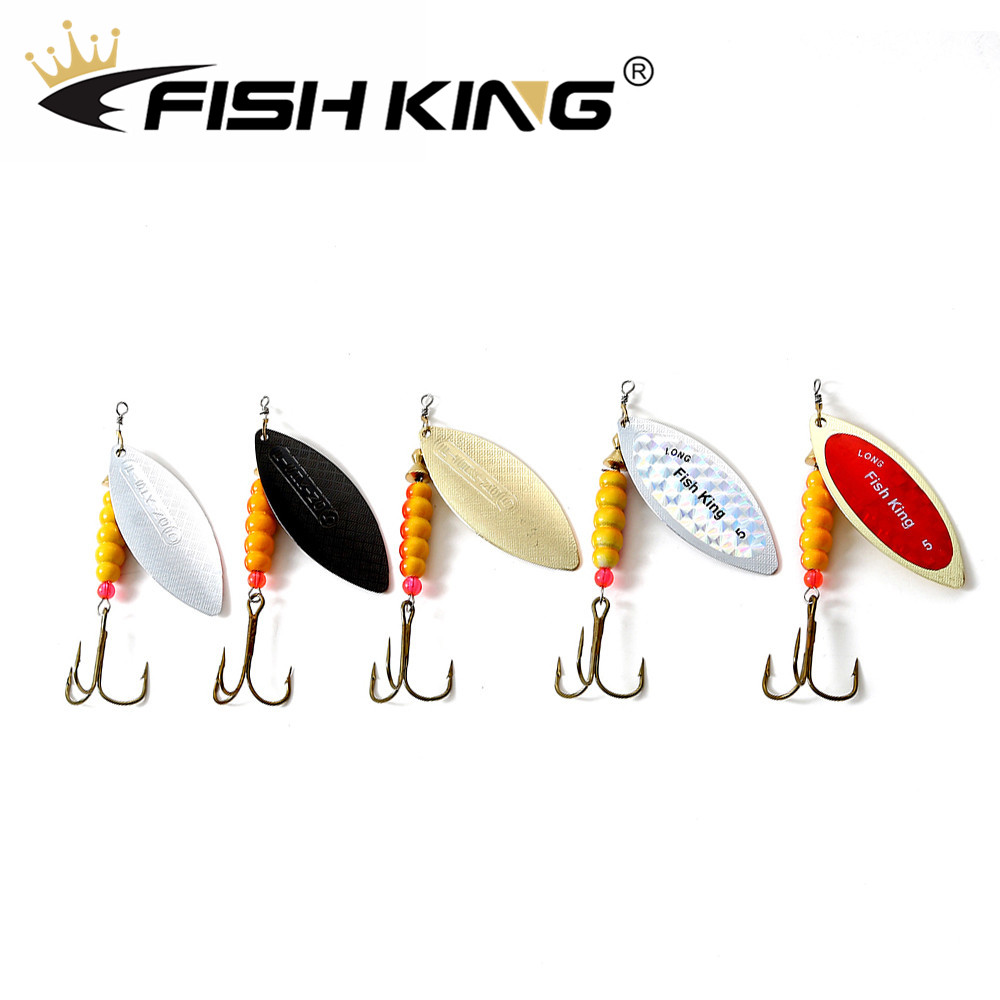 FISH KING-금속 낚시 루어 1 개, 3.8g 6 - Fishing Hook Treble 리뷰 및 가격