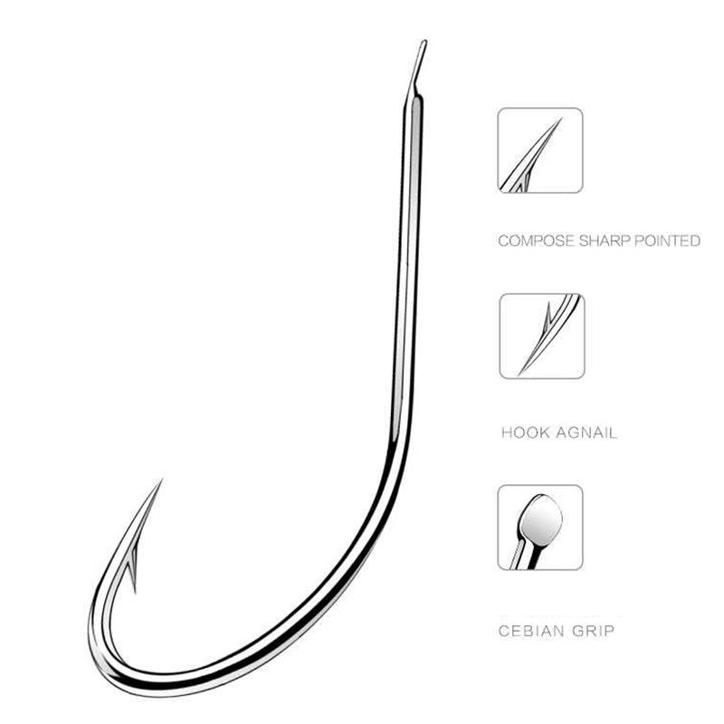 100 개/상자 Iseama 서클 잉어 낚시 후크 크기 - Fishing Hook Circle 리뷰 및 가격